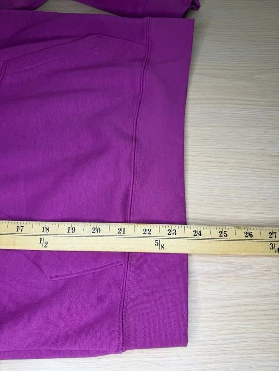 Nike Women's Hooded Fleece Sweatshirt - Purple - Picture 7 of 7